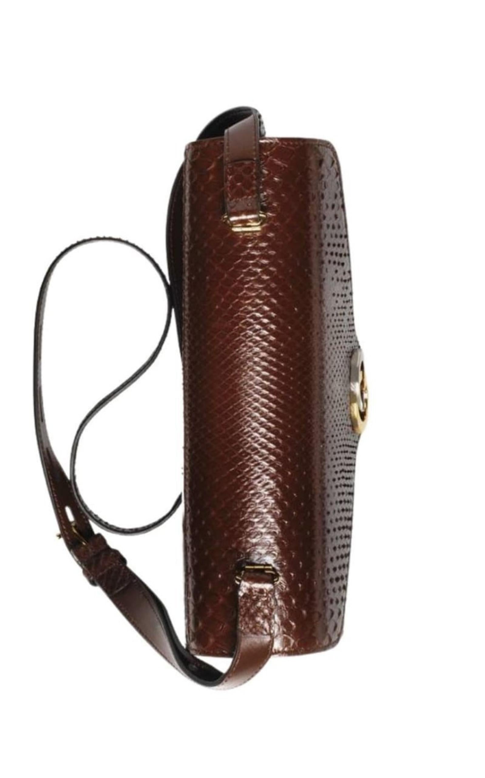 Small Python Shoulder Bag