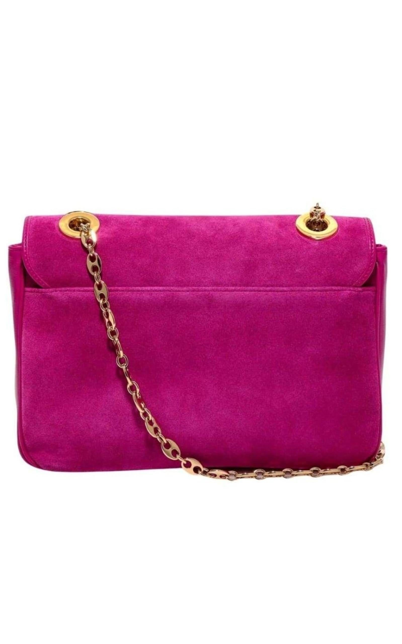 Small Suede Shoulder Bag