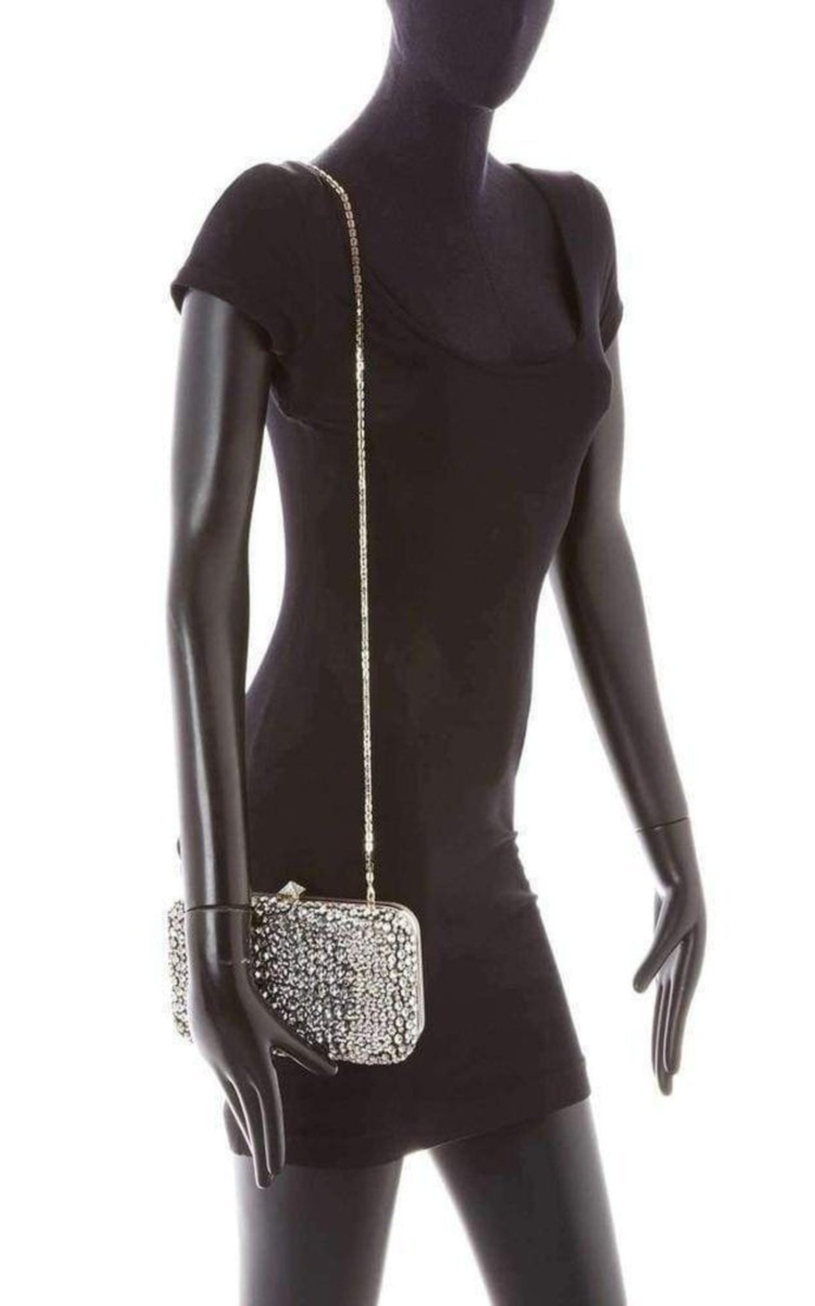 Swarovski Crystal-Embellished Clutch