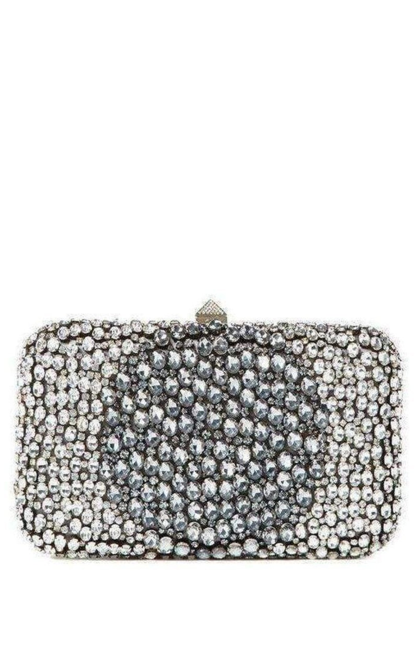 Swarovski Crystal-Embellished Clutch