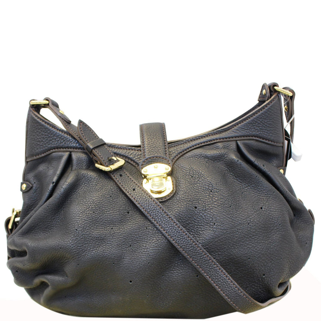 LOUIS VUITTON Mahina XS Monogram Black Leather Shoulder Bag