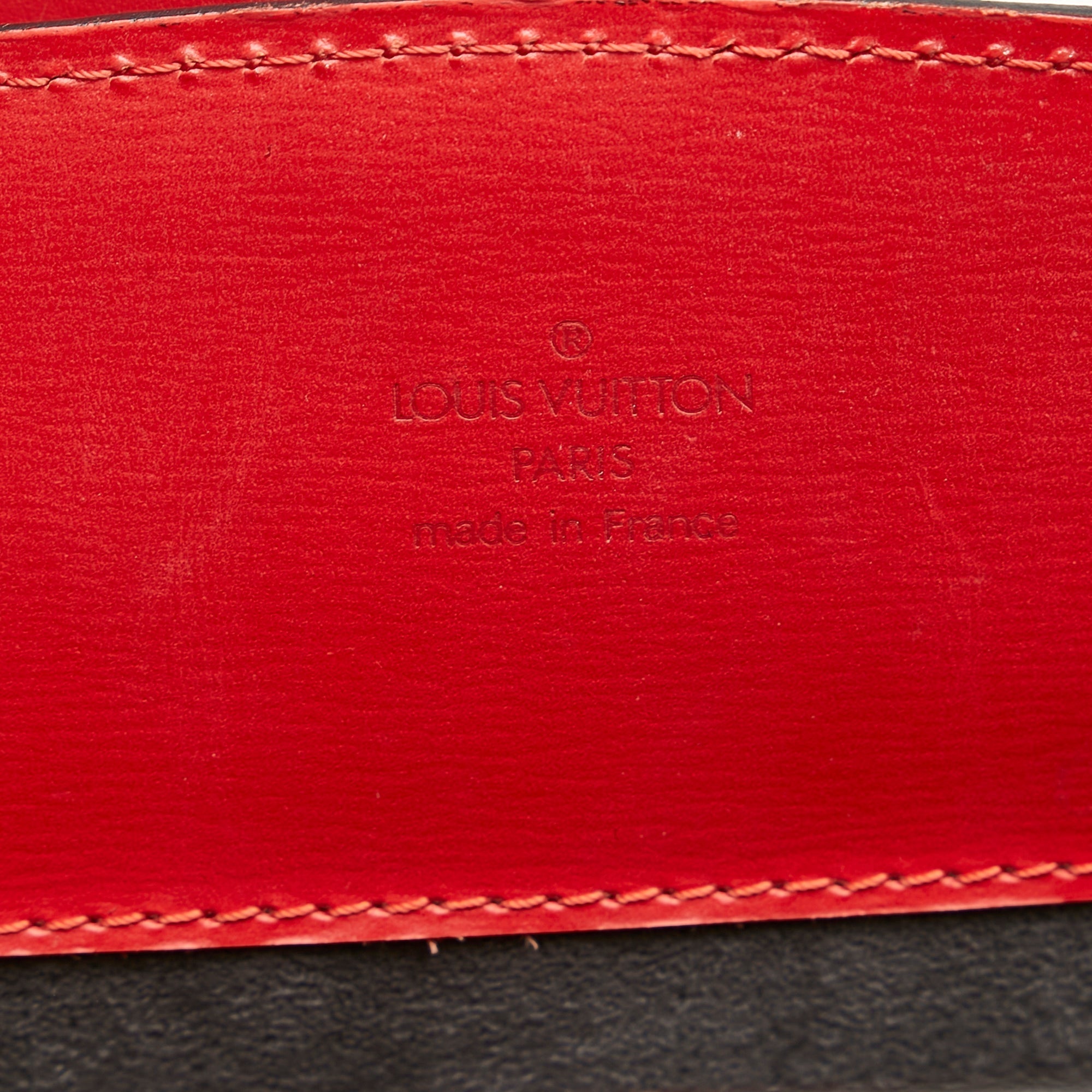 Louis Vuitton Cluny Red Epi