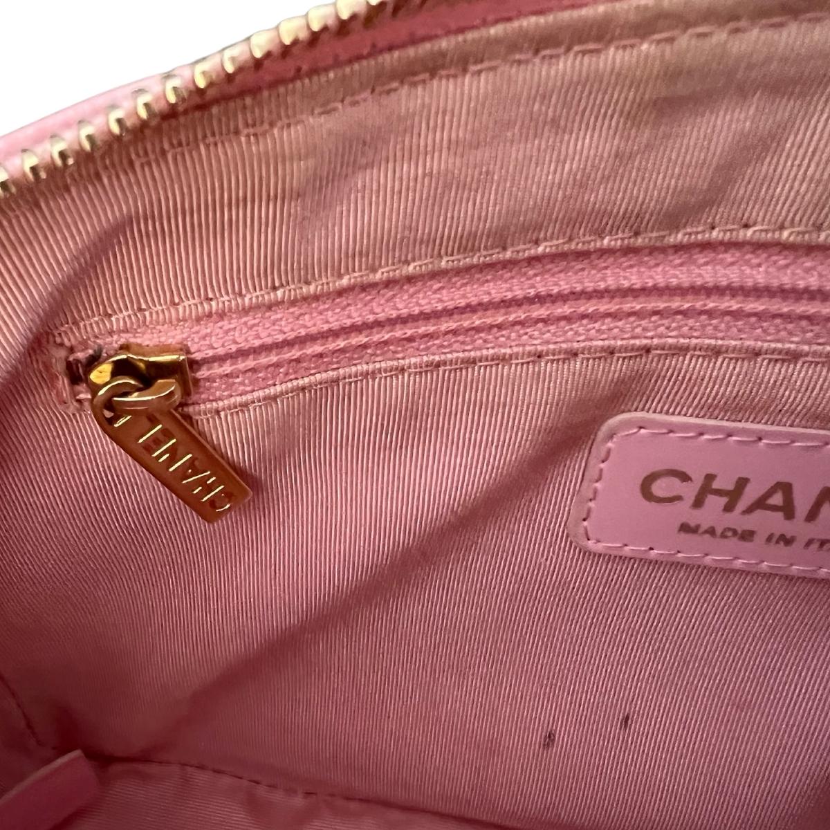 Timeless CC Chain Shoulder Bag Quilted Caviar Small