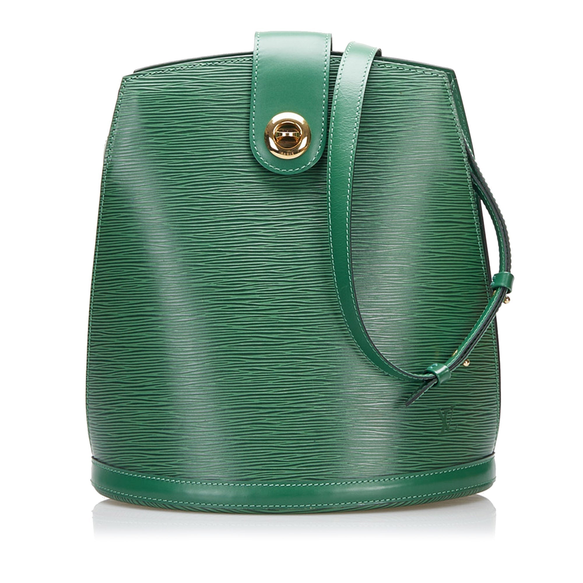 Louis Vuitton Cluny Green Epi