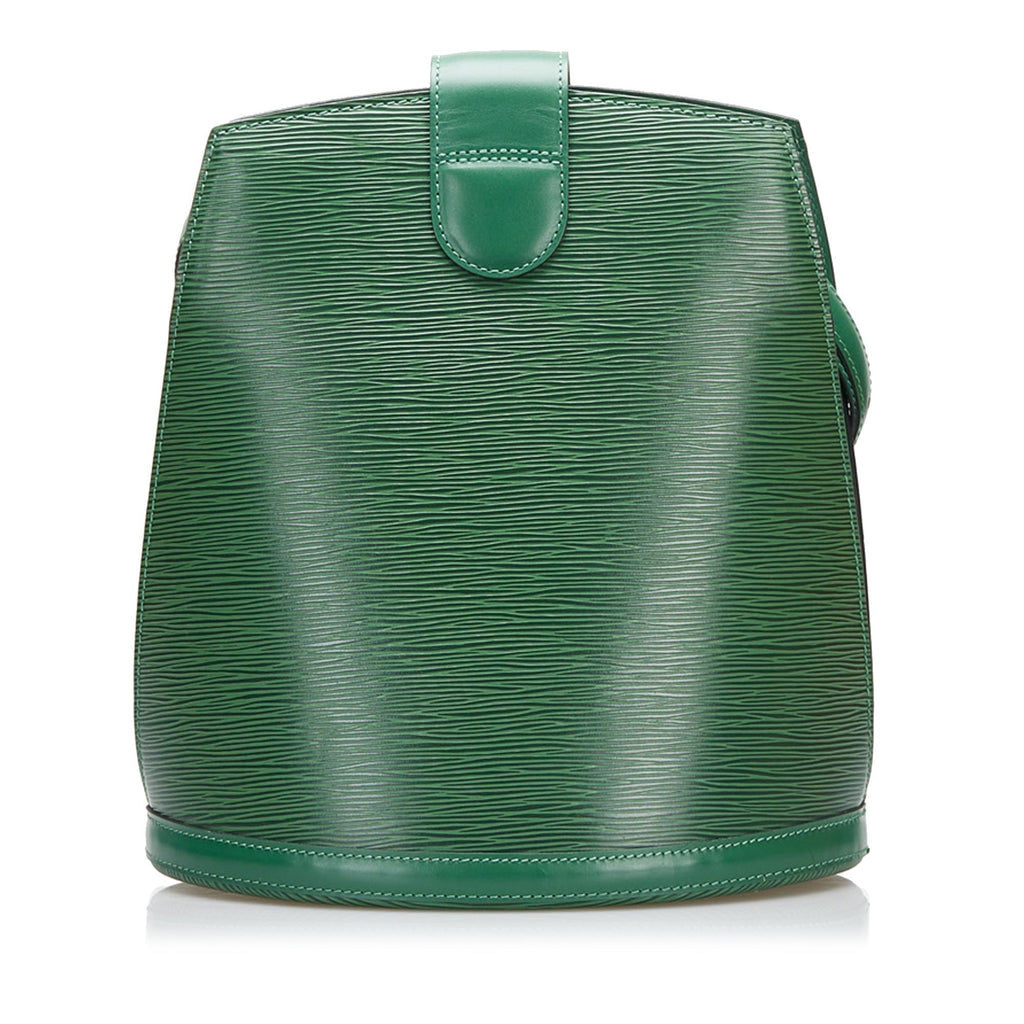 Louis Vuitton Cluny Green Epi