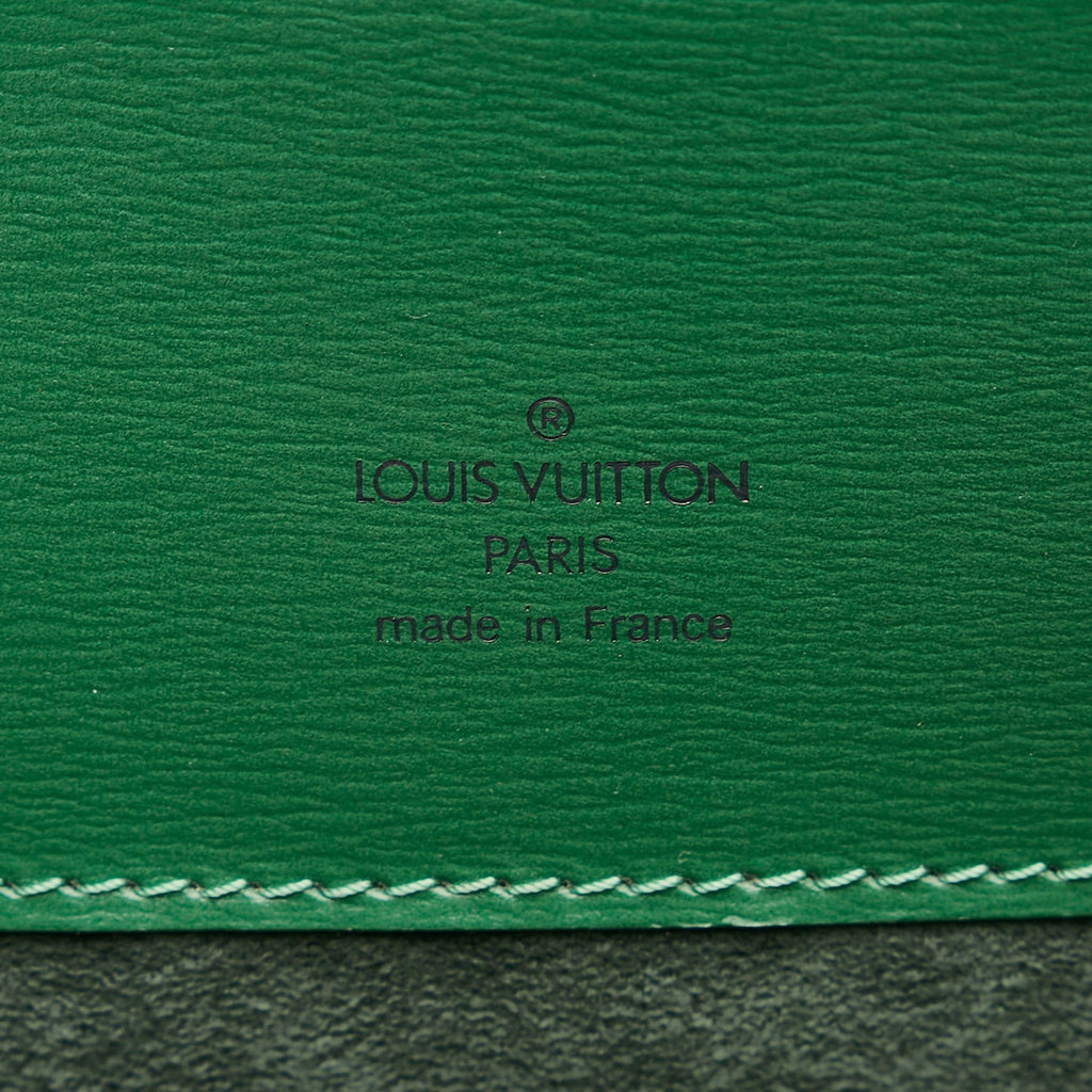 Louis Vuitton Cluny Green Epi