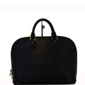 LOUIS VUITTON Epi Leather Alma PM Black Satchel Handbag