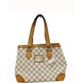 LOUIS VUITTON Damier Azur Hampstead PM Shoulder Bag