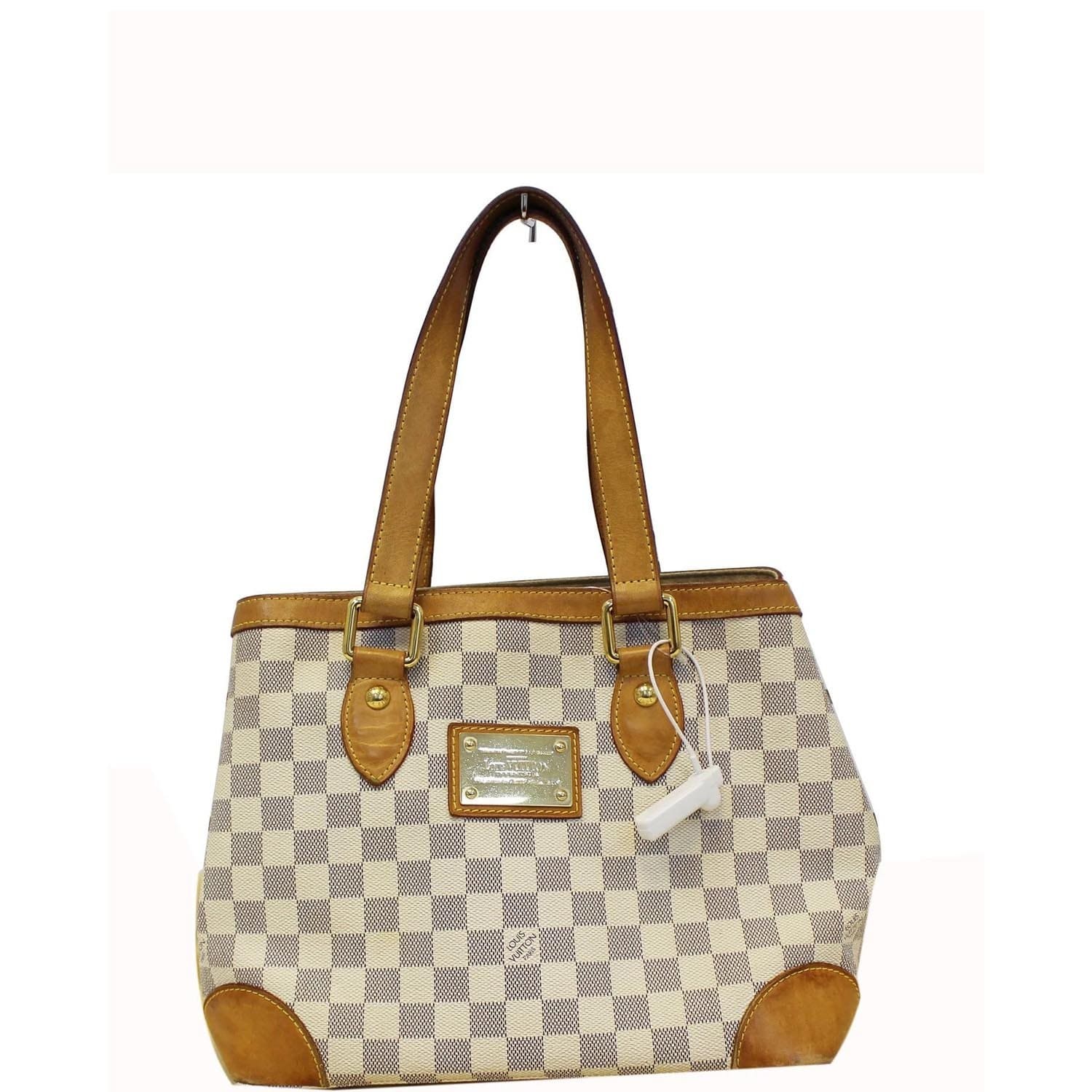 LOUIS VUITTON Damier Azur Hampstead PM Shoulder Bag