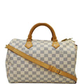 Louis Vuitton Damier Azur Speedy 30 Bandouliere Shoulder Bag