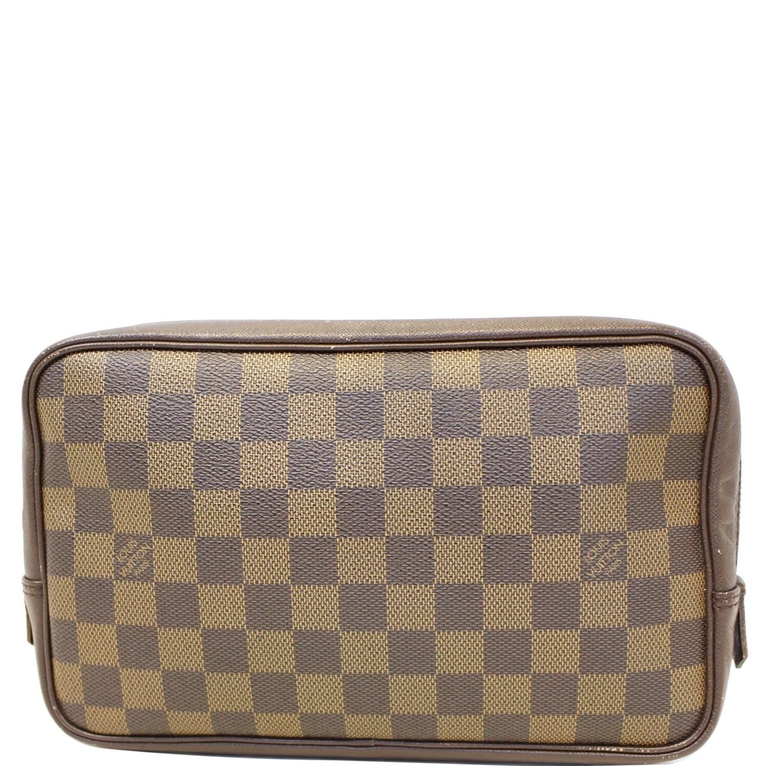 LOUIS VUITTON Damier Ebene Trousse Toilette Cosmetic Pouch
