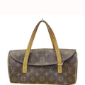 LOUIS VUITTON Monogram Canvas Sonatine Satchel Bag