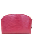 LOUIS VUITTON Epi Pochette Cosmetic Pouch Purple