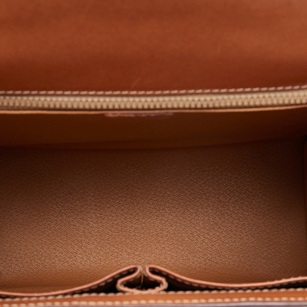 Celineline Shoulder Bag Brown Macadam Canvas