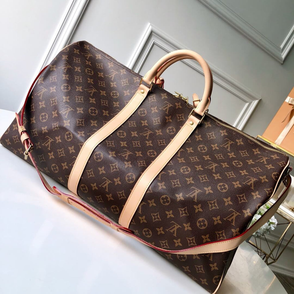 W1924 KEEPALL 45 Monogram Handbag travel bag calfskin