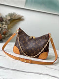Louis Vuitton Boulogne Monogram Canvas Natural Beige For Women, WomenÃƒÂ¢Ã¢â€šÂ¬Ã¢â€žÂ¢s Handbags, Shoulder And Crossbody Bags 11.4in/29cm Louis Vuitton M45832