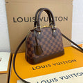 Louis Vuitton Alma Damier Ebene Canvas For Women, WomenÃƒÂ¢Ã¢â€šÂ¬Ã¢â€žÂ¢s Handbags, Shoulder And Crossbody Bags 9.3in/23.5cm Louis Vuitton N41221