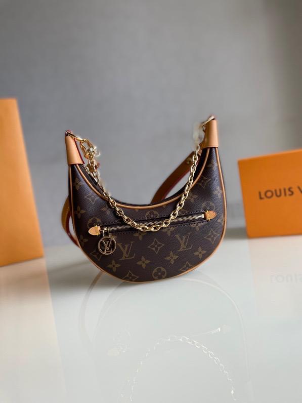 Louis Vuitton Loop Monogram Canvas For Women,  Shoulder And Crossbody Bags 9.1in/23cm Louis Vuitton M81098