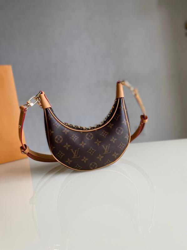 Louis Vuitton Loop Monogram Canvas For Women,  Shoulder And Crossbody Bags 9.1in/23cm Louis Vuitton M81098