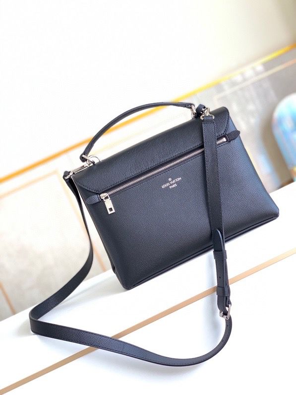 Louis Vuitton Mylockme Satchel Black For Women,  Shoulder And Crossbody Bags 11in/28cm Louis Vuitton M54849