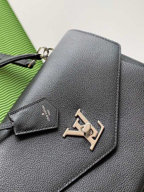 Louis Vuitton Mylockme Satchel Black For Women,  Shoulder And Crossbody Bags 11in/28cm Louis Vuitton M54849