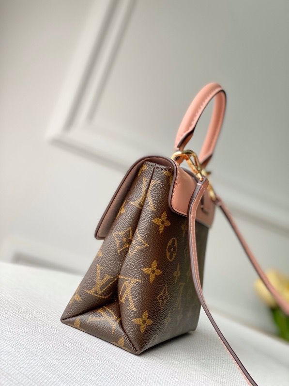 Louis Vuitton Locky Monogram Canvas Rose Poudre Pink For Women, WomenÃƒÂ¢Ã¢â€šÂ¬Ã¢â€žÂ¢s Handbags, Shoulder And Crossbody Bags 7.9in/20cm Louis Vuitton M44080