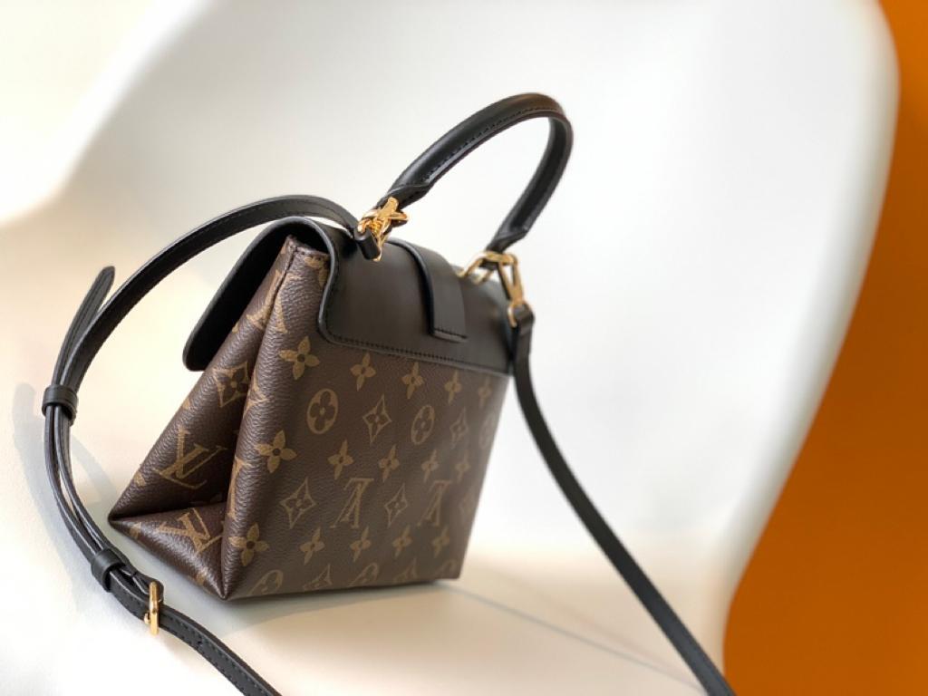 Louis Vuitton Locky Burberry Monogram Canvas Black For Women, Women’s Handbags, Shoulder And Crossbody Bags 7.9in/20cm Louis Vuitton M44141