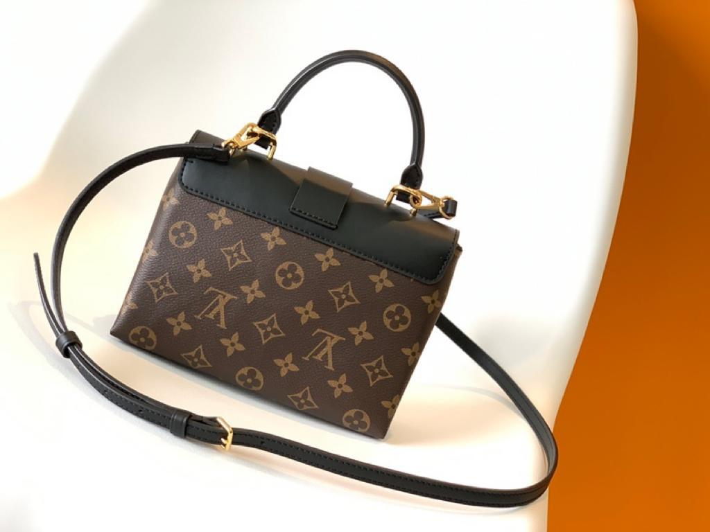 Louis Vuitton Locky Burberry Monogram Canvas Black For Women, Women’s Handbags, Shoulder And Crossbody Bags 7.9in/20cm Louis Vuitton M44141