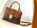 Louis Vuitton Locky Monogram Canvas Caramel Brown For Women, WomenÃƒÂ¢Ã¢â€šÂ¬Ã¢â€žÂ¢s Handbags, Shoulder And Crossbody Bags 7.9in/20cm Louis Vuitton M44654