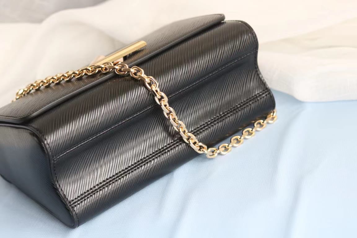 Louis Vuitton Twist MM Epi Black For Women,  Shoulder And Crossbody Bags 9.4in/23cm Louis Vuitton