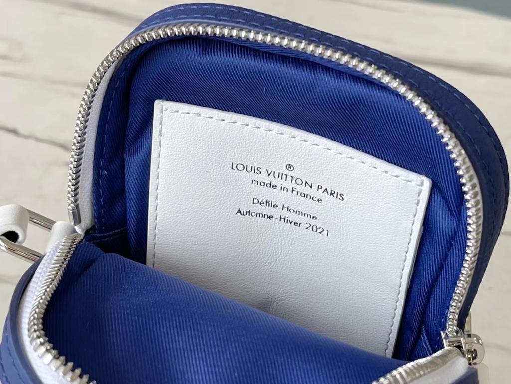Louis Vuitton Danube PPM Bag Vintage Monogram Blue By Virgil Abloh For Men, Bags, Shoulder And Crossbody Bags 6.7in/17cm Louis Vuitton M45893
