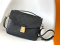 Louis Vuitton Pochette Metis Monogram Empreinte Black For Women,  Shoulder And Crossbody Bags 9.8in/25cm Louis Vuitton M41487
