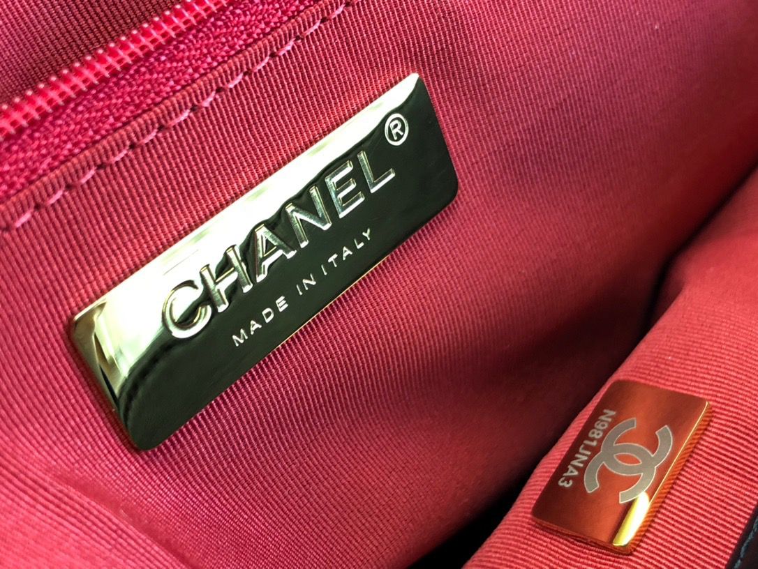 Chanel Classic GlamIap Bag Black For Women 10.2in/26cm