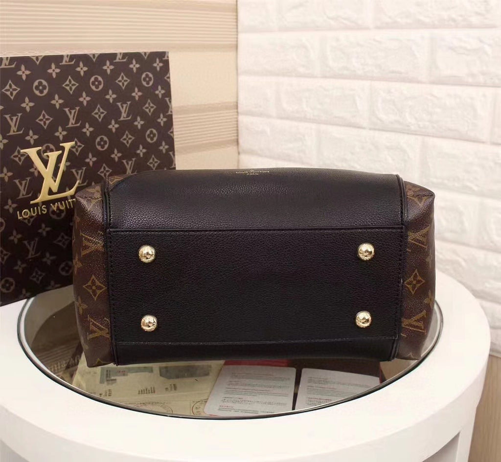 Louis Vuitton Kimono MM Tote Bag Monogram Canvas Black For Women, WoHandbag Shoulder Bags 15.4in/39cm Louis Vuitton M41855