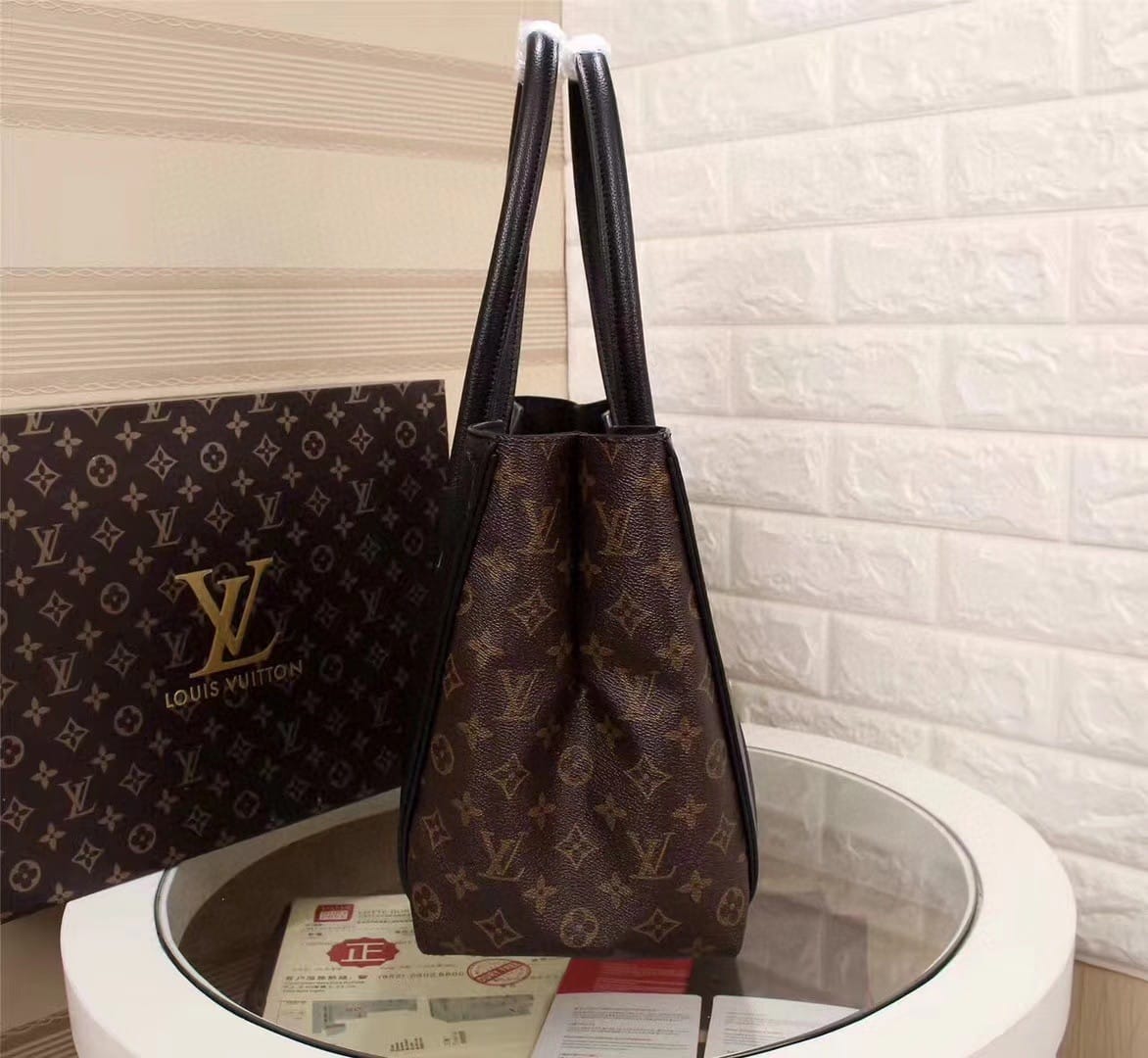 Louis Vuitton Kimono MM Tote Bag Monogram Canvas Black For Women, WoHandbag Shoulder Bags 15.4in/39cm Louis Vuitton M41855