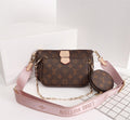 Louis Vuitton Multi Pochette AcGLAMIssoires Monogram Canvas Pink For Women,  Shoulder And Crossbody Bags 9.4in/24cm Louis Vuitton M44840