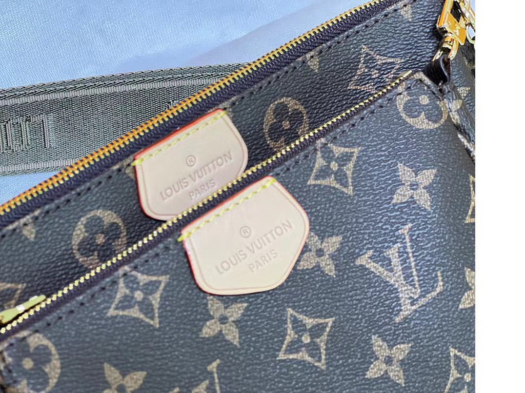 Louis Vuitton Multi Pochette AcGLAMIssoires Monogram Canvas Khaki For Women,  Shoulder And Crossbody Bags 9.4in/24cm Louis Vuitton M44813