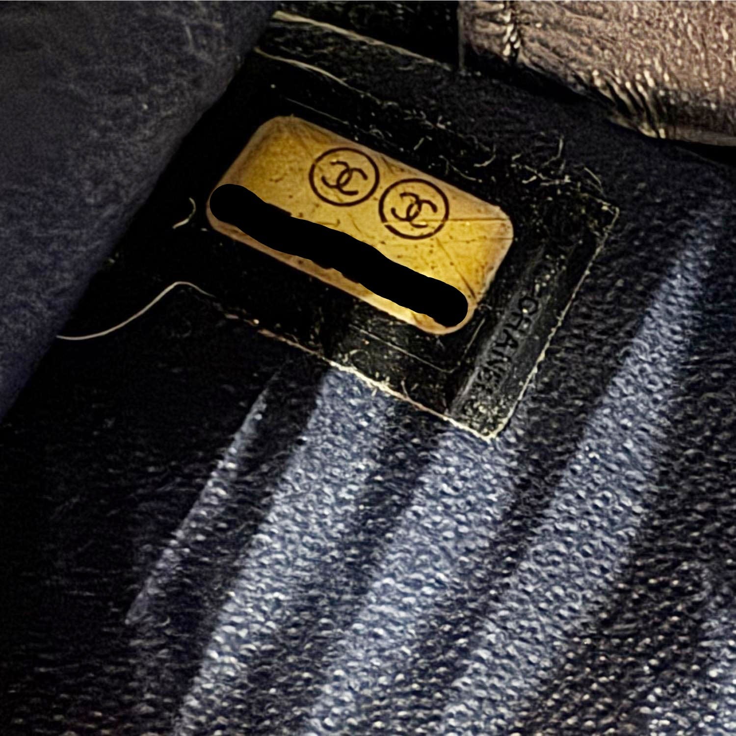 Chanel Filigree CC Small Tweed Vanity Case Multicolor