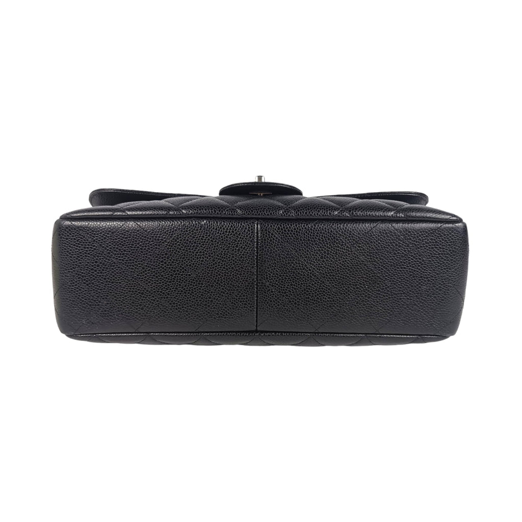 Chanel Classic Single Flap Black Caviar SiLouis Vuittoner
