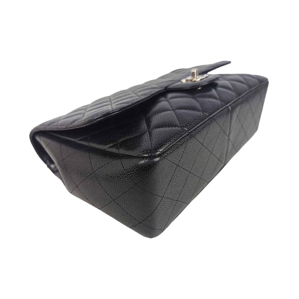 Chanel Classic Single Flap Black Caviar SiLouis Vuittoner