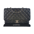 Chanel Classic Single Flap Black Caviar SiLouis Vuittoner