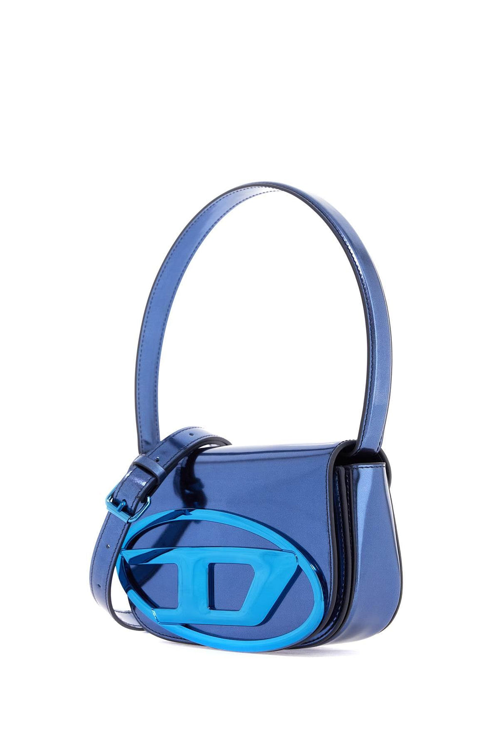 Diesel 1Dr Metallic Leather Shoulder Bag Women