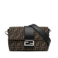 Crossbody Bag Zucca Brown Canvas