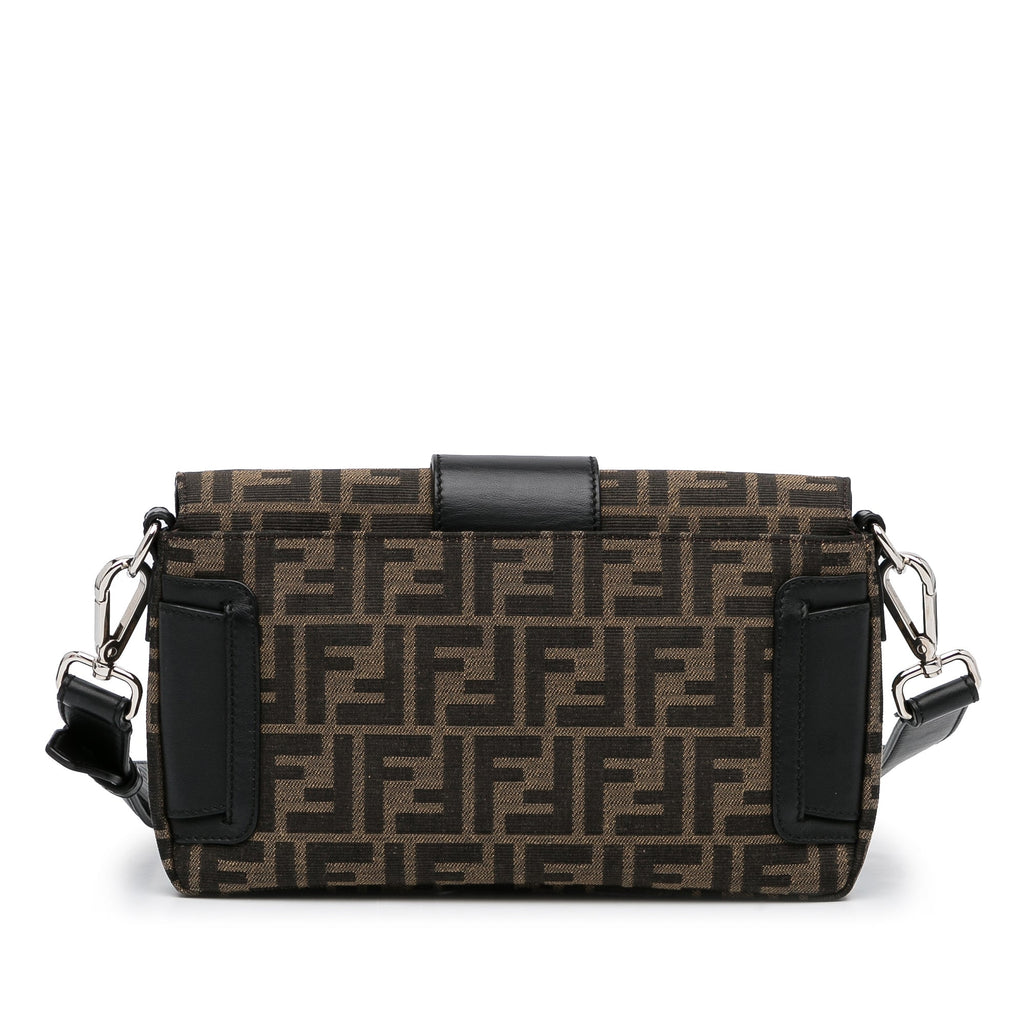 Crossbody Bag Zucca Brown Canvas