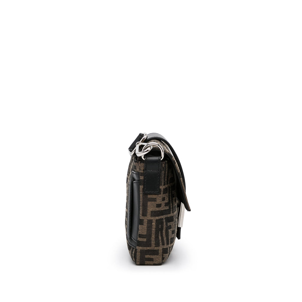 Crossbody Bag Zucca Brown Canvas