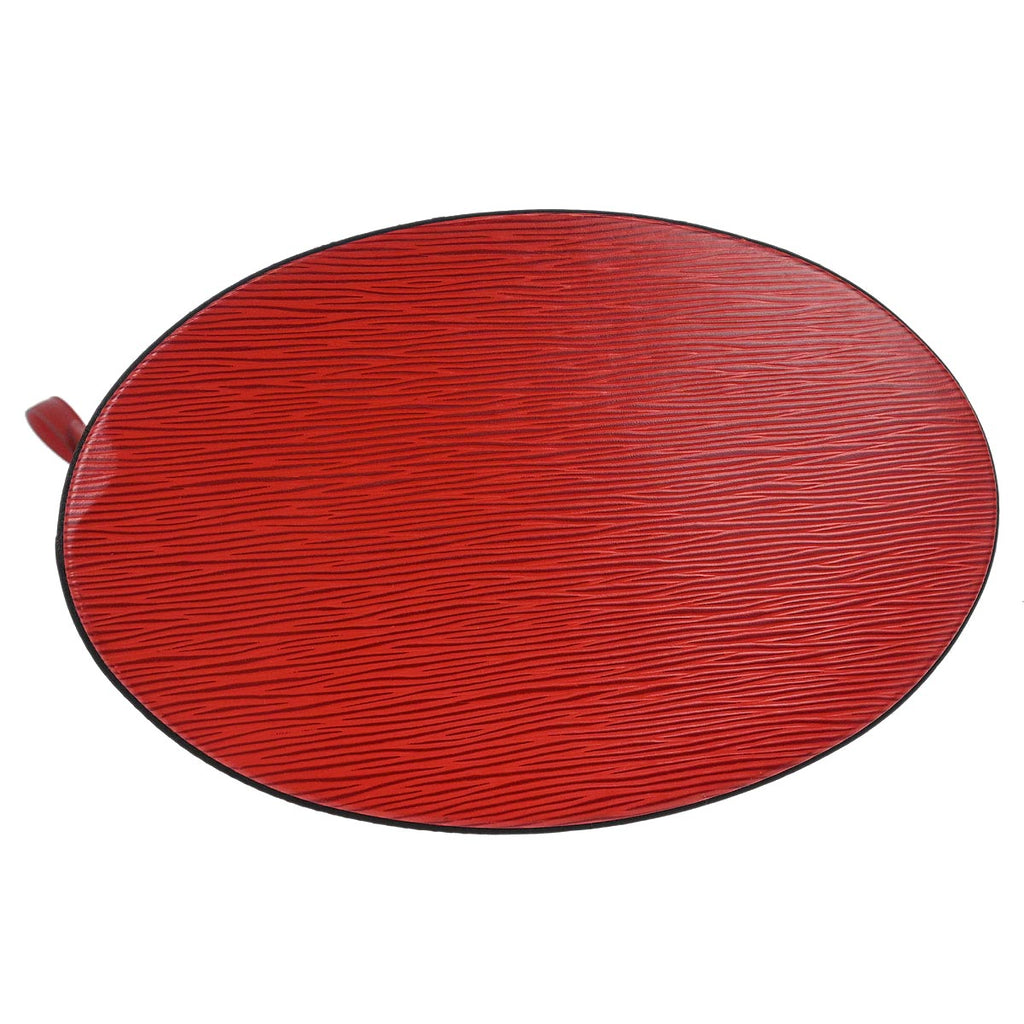 Louis Vuitton 1996 Red Epi Cluny Shoulder Bag M52257