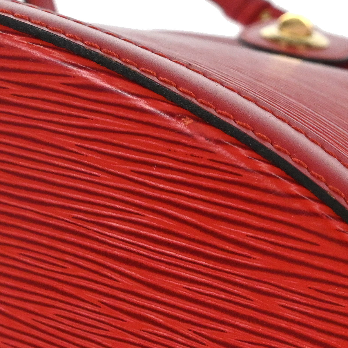 Louis Vuitton 1996 Red Epi Cluny Shoulder Bag M52257