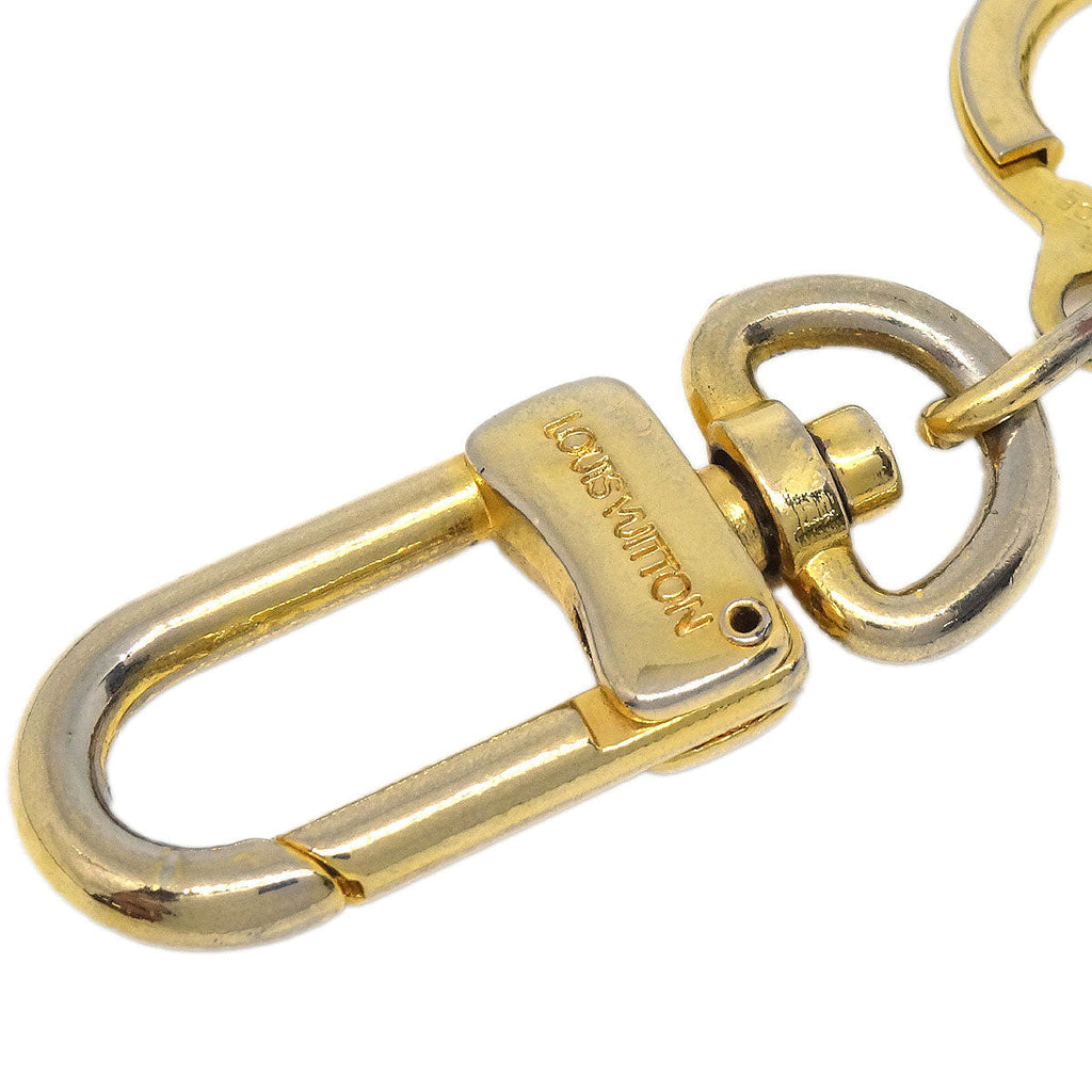 Louis Vuitton Anokre Bag Charm Key Holder Gold M62694 Small Good