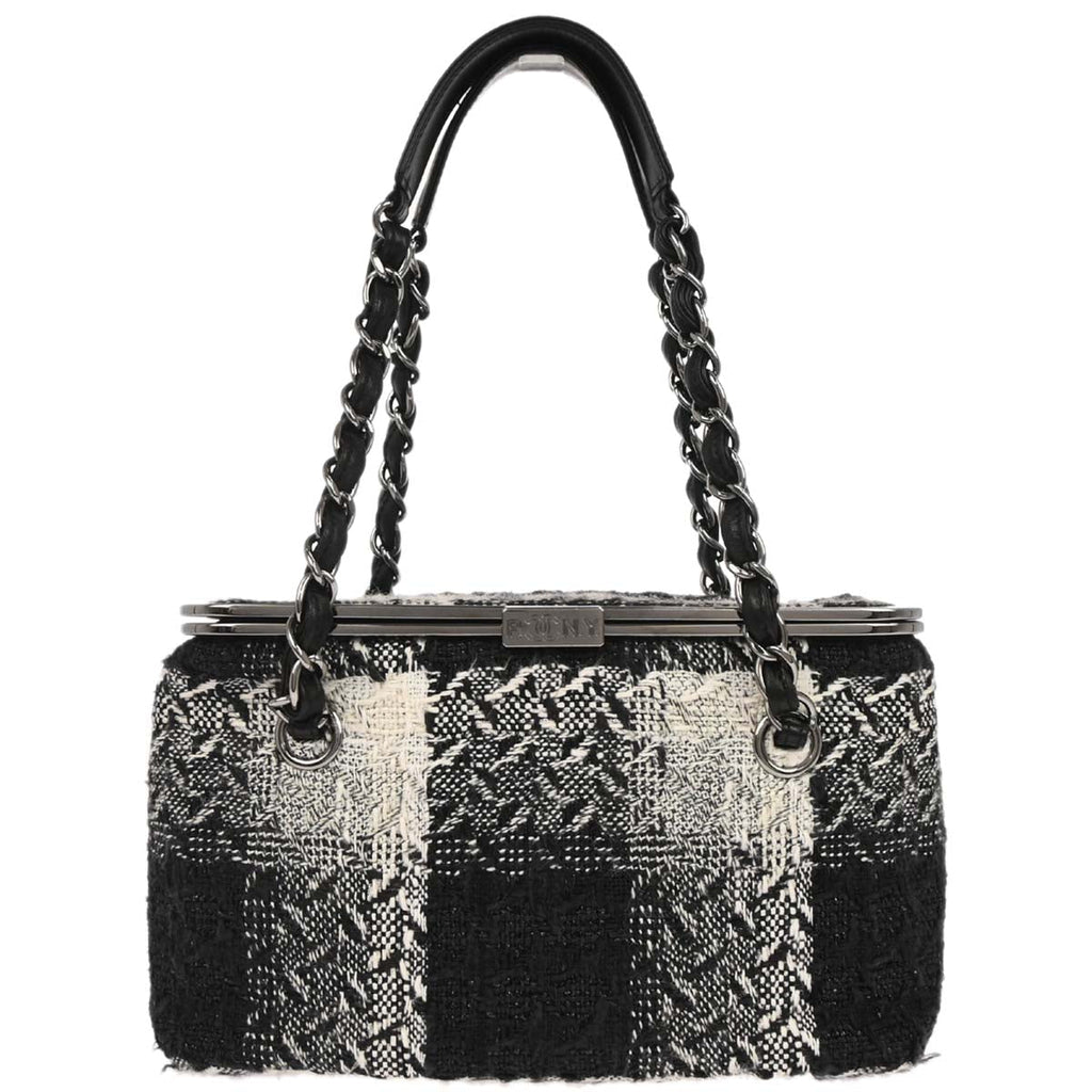 Chanel 2005-2006 Black Tweed Vanity Handbag Box