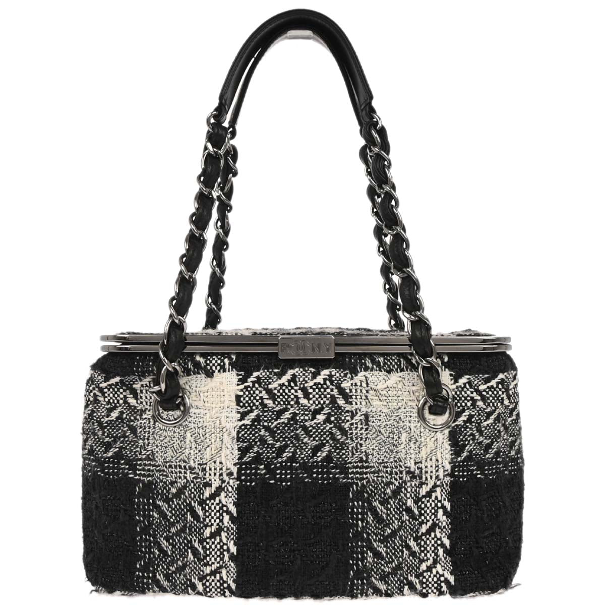Chanel 2005-2006 Black Tweed Vanity Handbag Box